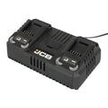JCB TOOLS 4.5A DUAL FAST CHARGER