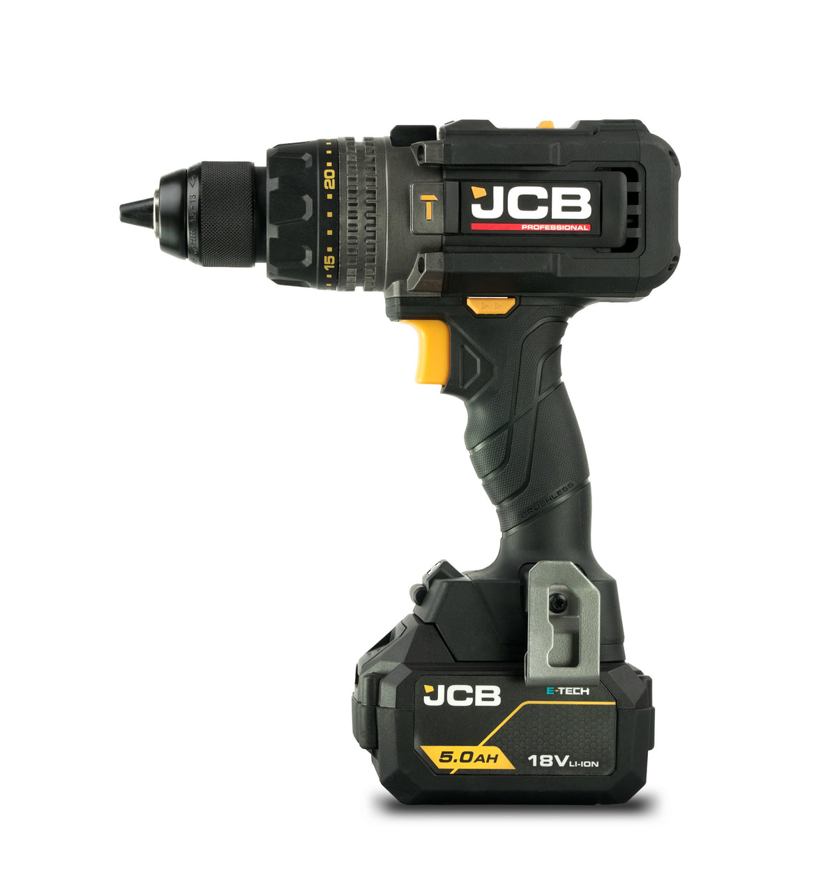 JCB TOOLS PROFESSIONAL 18V COMBI DRILL 160NM