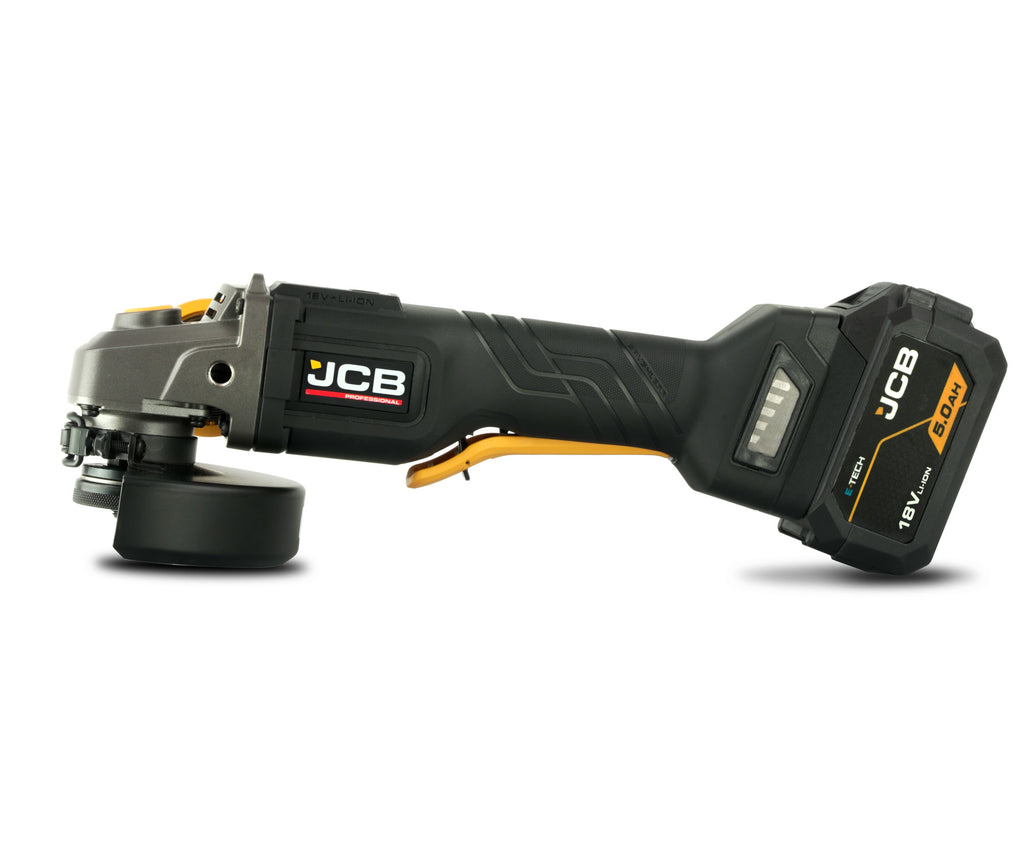 JCB TOOLS PROFESSIONAL 18V PADDLE SWITCH ANGLE GRINDER (5"/ 125MM)