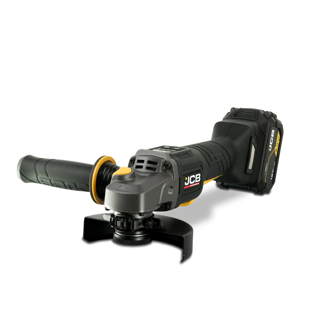 JCB TOOLS PROFESSIONAL 18V PADDLE SWITCH ANGLE GRINDER (5"/ 125MM)