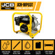 JCB TOOLS WATER PUMP TRASH/ DIRTY WATER 3" 80MM 224CC 4-STROKE RECOIL START