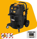 JCB TOOLS PROFESSIONAL 230V 45L M-CLASS WET & DRY VACUUM WITH POWER TAKE OFF